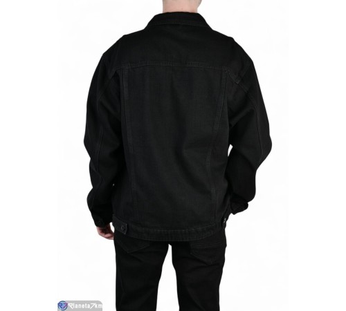 Куртка чоловіча на весну/осінь (7 шт. р.сетка XL-6XL) чорний  "Graf"