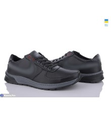 Кросівки чоловічі на весну/осінь (8 пар р.40-45) чорний  "LEOBAZA"