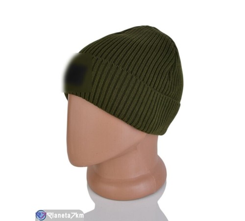 Шапка чоловіча на зиму (5 шт. р.сетка One size) хакі "CAROLLA" Шапка чоловіча на зиму (5 шт. р.сетка One size) хакі "CAROLLA"