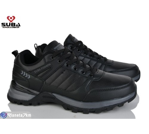 Кросівки чоловічі на весну/осінь (8 пар р.41-46) чорний  "SUBA"