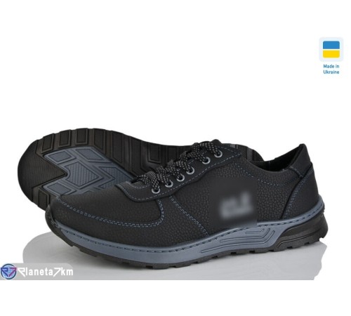 Кросівки чоловічі на весну/осінь (8 пар р.40-45) чорний  "LEOBAZA"
