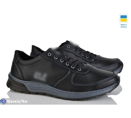Кросівки чоловічі на весну/осінь (8 пар р.40-45) чорний  "LEOBAZA"