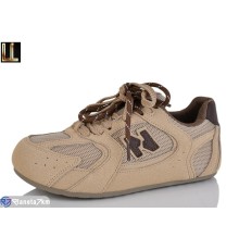 Кросівки жіночі на весну/осінь (8 пар р.37-41) коричневий  "Lilin"