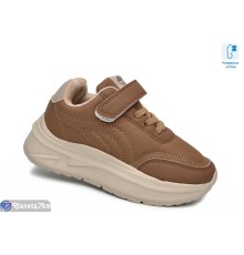 Дитячі кросівки на весну/осінь (8 пар р.31-36) коричневий  "TOMMY"