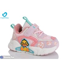 Дитячі кросівки на весну/осінь (6 пар р.22-26) рожевий  "Comfort-baby"