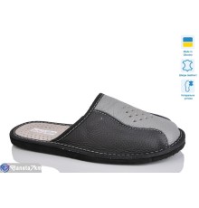 Тапки чоловічі на весну/осінь (6 пар р.41-45) сірий  "LOTTOS"
