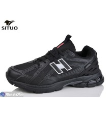Кросівки чоловічі на весну/осінь (8 пар р.41-46) чорний  "Situo"