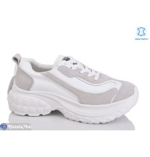 Кросівки жіночі на весну/осінь (8 пар р.37-41) білий  "LIMPO"