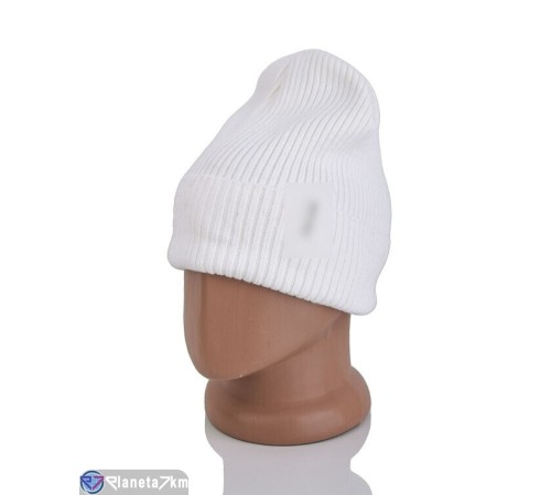 Шапка жіноча на зиму (5 шт. р.сетка One size) білий "CAROLLA" Шапка жіноча на зиму (5 шт. р.сетка One size) білий "CAROLLA"