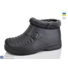 Калоші чоловічі на зиму (6 пар р.41-46) чорний  "LINKA"