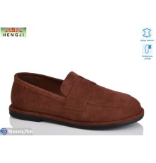 Туфлі жіночі на весну/осінь (8 пар р.36-41) коричневий  "HENGJI-ELENA"