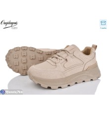 Кросівки жіночі на весну/осінь (8 пар р.37-41) коричневий  "Dageni"