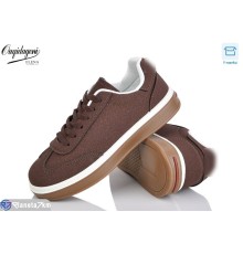 Кросівки жіночі на весну/осінь (8 пар р.37-41) коричневий  "Dageni"