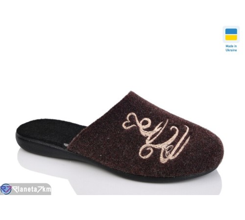 Тапки жіночі на весну/осінь (6 пар р.36-40) коричневий  "INPIRE"