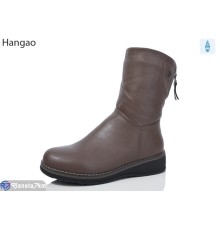 Чоботи жіночі на зиму (6 пар р.41-44) коричневий  "LEFRAT"