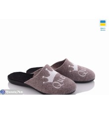 Тапки жіночі на весну/осінь (6 пар р.36-40) коричневий  "INPIRE"