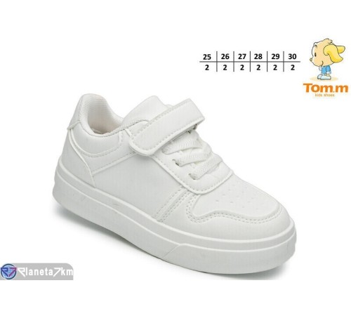 Дитячі кросівки на весну/осінь (12 пар р.25-30) білий "TOMMY" Дитячі кросівки на весну/осінь (12 пар р.25-30) білий "TOMMY"