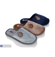 Тапки чоловічі на весну/осінь (12 пар р.40-45) мікс  "LUXORIS"