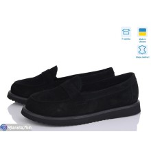 Туфлі жіночі на весну/осінь (6 пар р.36-40) чорний  "Linda"