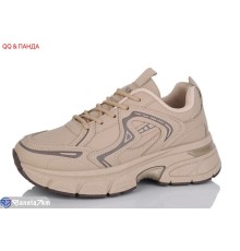 Кросівки жіночі на весну/осінь (8 пар р.36-41) коричневий  "QQ&Панда"