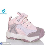 Дитячі кросівки на весну/осінь (7 пар р.21-25) рожевий  "Comfort-baby"