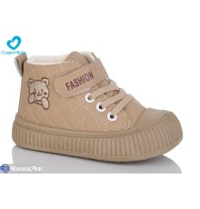 Дитячі кросівки на весну/осінь (8 пар р.22-27) коричневий  "Comfort-baby"