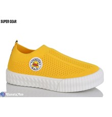 Сліпони дитячі на літо (12 пар р.26-31) жовтий  "Super Gear"