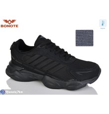 Кросівки чоловічі на весну/осінь (8 пар р.41-46) чорний  "Bonote"
