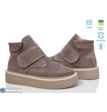 Черевики жіночі на зиму (6 пар р.36-41) коричневий  "STELUSA"
