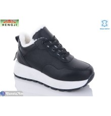 Черевики жіночі на зиму (8 пар р.36-41) чорний  "HENGJI-ELENA"