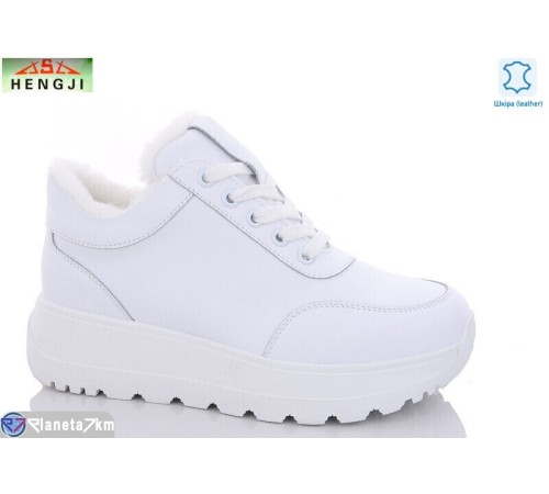 Кросівки жіночі на зиму (8 пар р.36-41) білий  "HENGJI-ELENA"