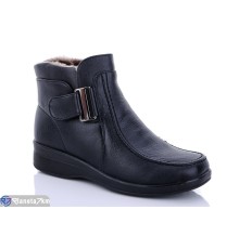 Черевики жіночі на зиму (8 пар р.37-43) чорний  "REGA"