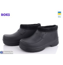 Калоші чоловічі на зиму (8 пар р.41-46) чорний  "Roks"