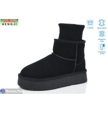 Уггі жіночі на зиму (6 пар р.36-40) чорний  "HENGJI-ELENA"