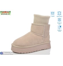 Уггі жіночі на зиму (6 пар р.36-40) коричневий  "HENGJI-ELENA"