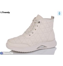 Черевики жіночі на весну/осінь (8 пар р.36-41) бежевий  "Trendy"