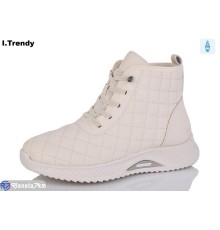 Черевики жіночі на весну/осінь (8 пар р.36-41) бежевий  "Trendy"
