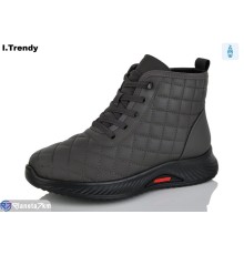 Черевики жіночі на весну/осінь (8 пар р.36-41) сірий  "Trendy"