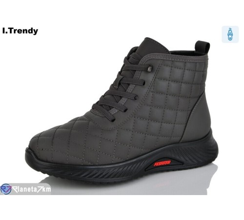 Черевики жіночі на весну/осінь (8 пар р.36-41) сірий "Trendy" Черевики жіночі на весну/осінь (8 пар р.36-41) сірий "Trendy"
