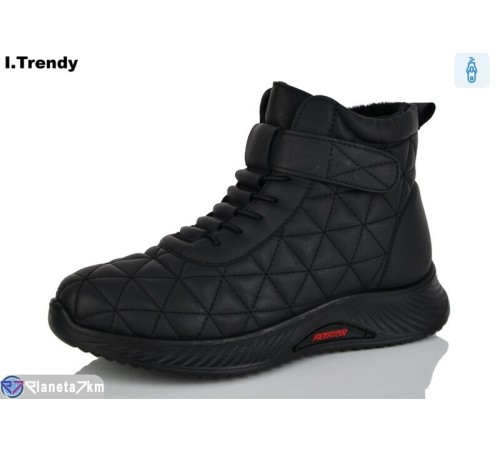Черевики жіночі на весну/осінь (8 пар р.36-41) чорний  "Trendy"