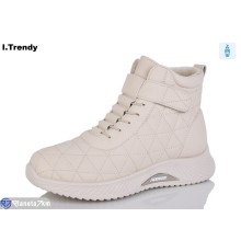 Черевики жіночі на весну/осінь (8 пар р.36-41) бежевий  "Trendy"