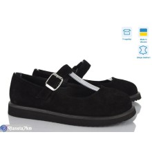 Туфлі жіночі на весну/осінь (6 пар р.36-40) чорний  "Linda"
