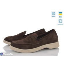 Туфлі жіночі на весну/осінь (6 пар р.36-40) коричневий  "Linda"
