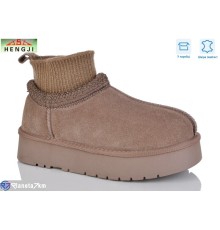 Уггі жіночі на зиму (6 пар р.36-40) коричневий  "HENGJI-ELENA"