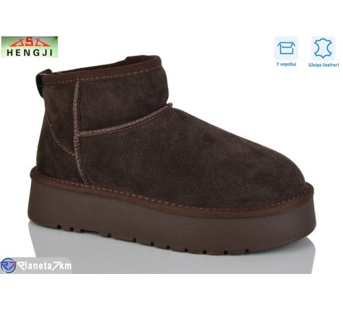 Уггі жіночі на зиму (6 пар р.36-40) коричневий "HENGJI-ELENA" Уггі жіночі на зиму (6 пар р.36-40) коричневий "HENGJI-ELENA"