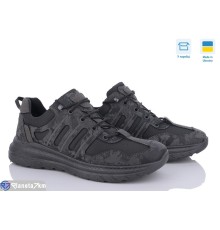 Кросівки чоловічі на весну/осінь (6 пар р.41-45) чорний  "LEOBAZA"