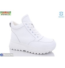 Черевики жіночі на зиму (8 пар р.36-41) білий  "HENGJI-ELENA"
