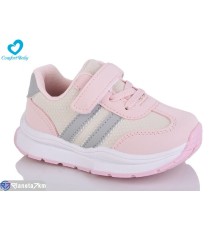 Дитячі кросівки на весну/осінь (7 пар р.21-25) рожевий  "Comfort-baby"
