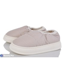 Тапки жіночі на зиму (8 пар р.36-41) бежевий  "Mirella"
