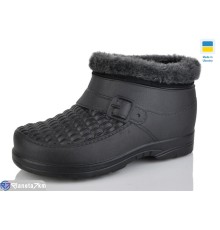 Калоші чоловічі на зиму (6 пар р.41-45) чорний  "Korka"